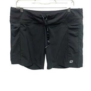 Roadrunner sports women’s running shorts black size large activewear